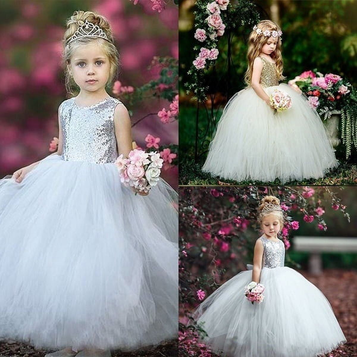 Christian Flower Girl Gowns For For Christian Wedding And Occasions at Rs  1565 | New Items in Bengaluru | ID: 21627348391